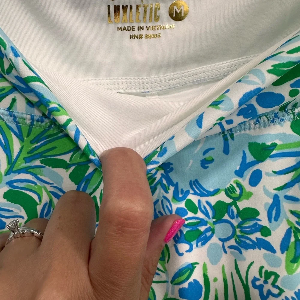 Lilly Pulitzer NWT Alia Skort - Hydra Blue - Picture 4 of 5